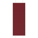 ROLETA PLISOWANA BORDOWY CZERWONY 75X200CM SZEROKOŚĆ TKANINY