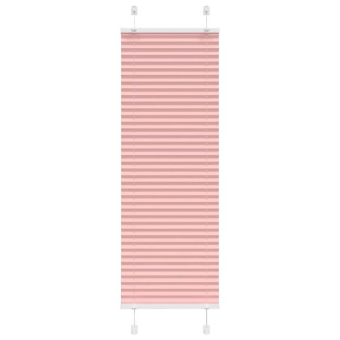 ROLETA PLISOWANA RÓŻOWA 40X150CM SZEROKOŚĆ TKANINY 39,4CM