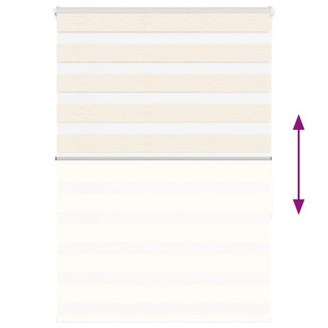 ROLETA ZEBRA 110X150CM SZEROKOŚĆ TKANINY 105,9CM POLIESTER