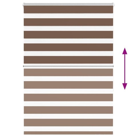 ROLETA ZEBRA BRZOZOWA SZEROKOŚĆ TKANINY 100,9CM POLIESTER