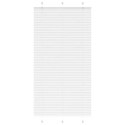 ROLETA PLISOWANA BIAŁA 110X200CM SZEROKOŚĆ TKANINY 109,4CM