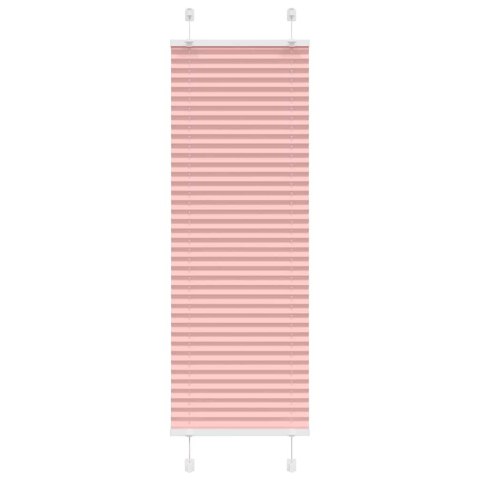 ROLETA PLISOWANA RÓŻOWA 50X100CM SZEROKOŚĆ TKANINY 49,4CM