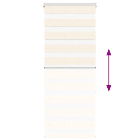 ROLETA ZEBRA 65X150CM SZEROKOŚĆ TKANINY 60,9CM POLIESTER