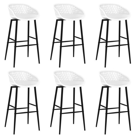 7-CZĘŚCIOWY ZESTAW MEBLI BAROWYCH BIAŁY