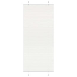 ROLETA PLISOWANA BIAŁA 100X200CM SZEROKOŚĆ TKANINY 99,4CM