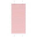 VidaXL Roleta plisowana różowa 65x100 cm Szerokość tkaniny 64,4cm