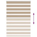 ROLETA ZEBRA 110X150CM SZEROKOŚĆ TKANINY 105,9CM POLIESTER