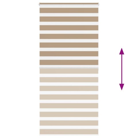 ROLETA ZEBRA 110X200CM SZEROKOŚĆ TKANINY 105,9CM POLIESTER