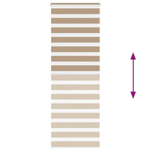 ROLETA ZEBRA 75X200CM SZEROKOŚĆ TKANINY 70,9CM POLIESTER