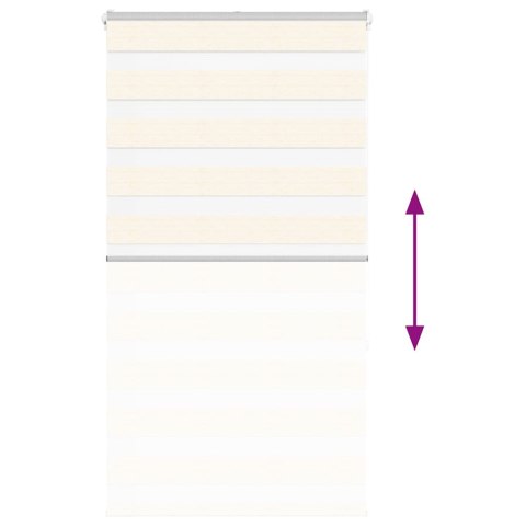 ROLETA ZEBRA 90X150CM SZEROKOŚĆ TKANINY 85,9CM POLIESTER