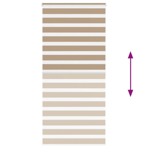 ROLETA ZEBRA 95X200CM SZEROKOŚĆ TKANINY 90,9CM POLIESTER