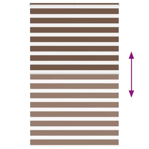 ROLETA ZEBRA BRZOZOWA SZEROKOŚĆ TKANINY 135,9CM POLIESTER