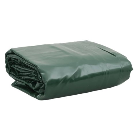 VidaXL Plandeka, zielona, 5x5 m, 650 g/m²