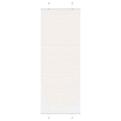 ROLETA PLISOWANA BIAŁA 70X200CM SZEROKOŚĆ TKANINY 69,4CM