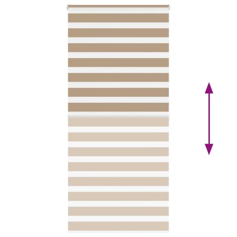 ROLETA ZEBRA 105X200CM SZEROKOŚĆ TKANINY 100,9CM POLIESTER