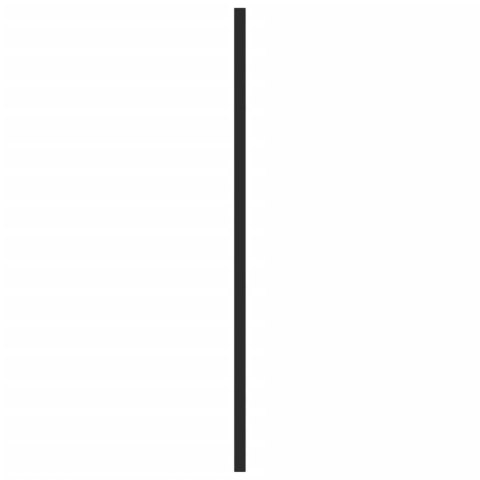 UCHWYTY DO SZAFEK 20 SZT. CZARNE 480MM STAL NIERDZEWNA