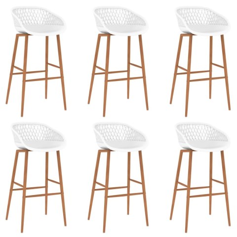 7-CZĘŚCIOWY ZESTAW MEBLI BAROWYCH BIAŁY