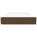 VidaXL Materac kieszeniowy dla dzieci, ciemnobrązowy, 80x160 cm