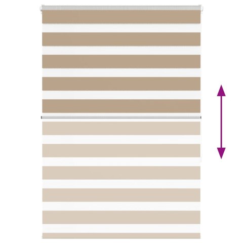 ROLETA ZEBRA 100X150CM SZEROKOŚĆ TKANINY 95,9CM POLIESTER