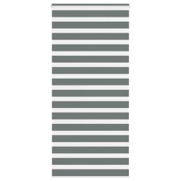 ROLETA ZEBRA CIEMNOSZARA SZEROKOŚĆ TKANINY 95,9CM POLIESTER