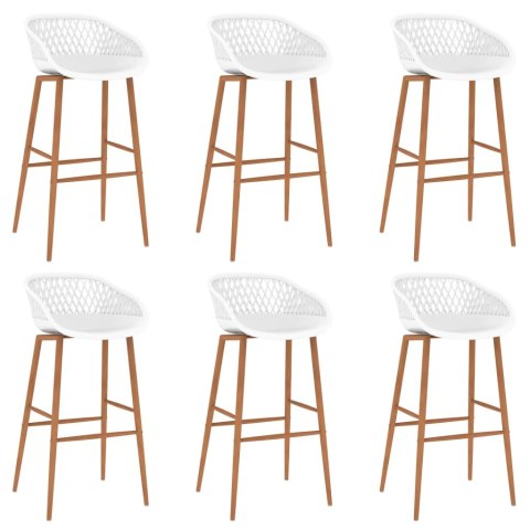 7-CZĘŚCIOWY ZESTAW MEBLI BAROWYCH CZARNO-BIAŁY