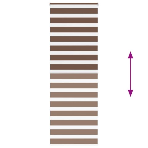 ROLETA ZEBRA BRZOZOWA SZEROKOŚĆ TKANINY 70,9CM POLIESTER