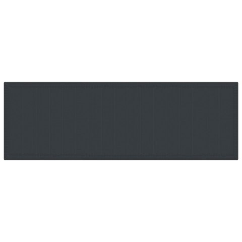 11-CZĘŚCIOWY ZESTAW JADALNY Z PODUSZKAMI ANTRACYTOWYMI Z POLIRATTANU