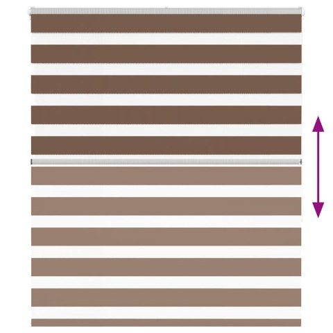 ROLETA ZEBRA BRZOZOWA SZEROKOŚĆ TKANINY 115,9CM POLIESTER