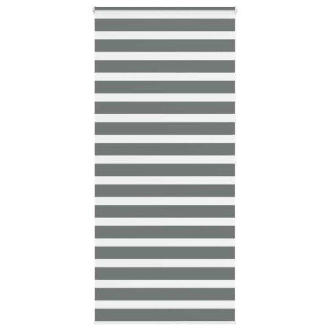 ROLETA ZEBRA CIEMNOSZARA SZEROKOŚĆ TKANINY 105,9CM POLIESTER