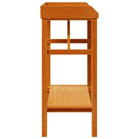 STÓŁ DO PIELĘGNACJI ROŚLIN AKACJA 75X40X90CM LITE DREWNO SOSNA