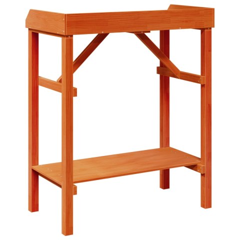 STÓŁ DO PIELĘGNACJI ROŚLIN AKACJA 75X40X90CM LITE DREWNO SOSNA