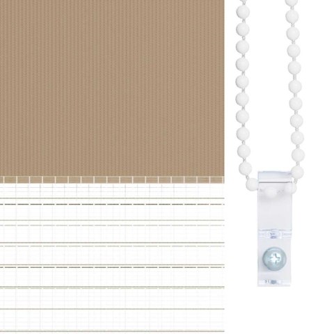 VidaXL Roleta zebra, 90x100 cm, szerokość tkaniny 85,9 cm, poliester