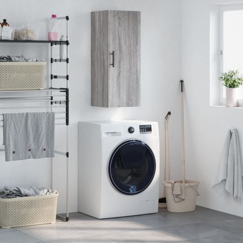 SZAFKA WISZĄCA SZARY DĄB SONOMA 34,5X34X90CM