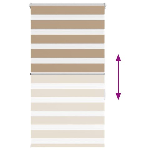 ROLETA ZEBRA 75X150CM SZEROKOŚĆ TKANINY 70,9CM POLIESTER