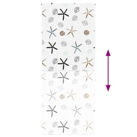 ROLETA PRYSZNICOWA 90X240CM SZEROKOŚĆ TKANINY 86CM