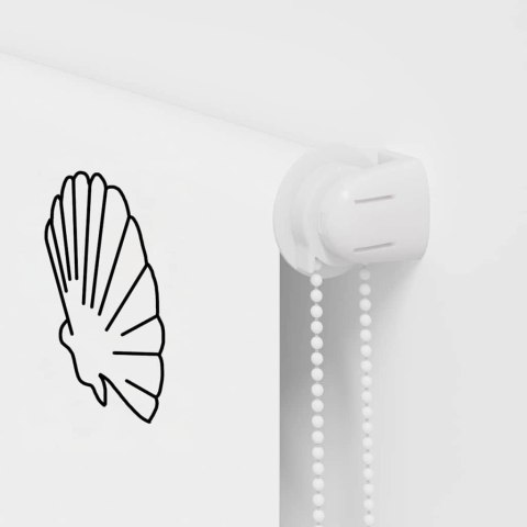 ROLETA PRYSZNICOWA 90X240CM SZEROKOŚĆ TKANINY 86CM