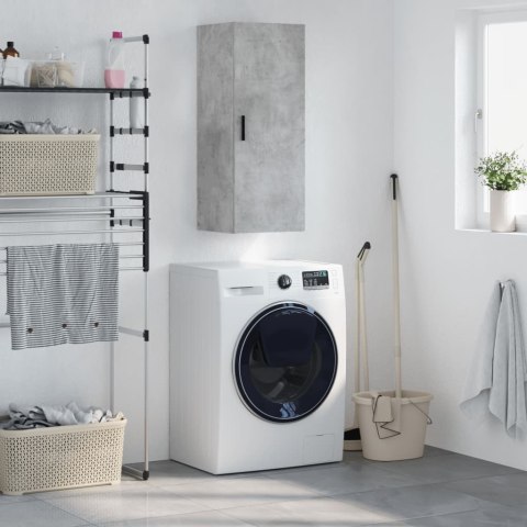 SZAFKA WISZĄCA SZAROŚĆ BETONU 34,5X34X90CM