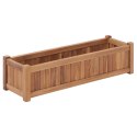 PODWYŻSZONA DONICA 100X30X25CM LITE DREWNO TEKOWE