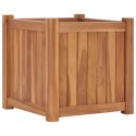 PODWYŻSZONA DONICA MALOWANA PROSZKOWO STAL 114X40X36CM SZARA