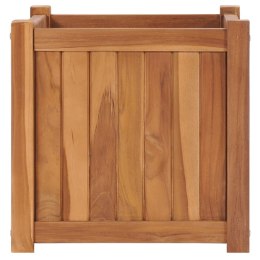 PODWYŻSZONA DONICA MALOWANA PROSZKOWO STAL 114X40X36CM SZARA