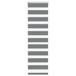 ROLETA ZEBRA CIEMNOSZARA SZEROKOŚĆ TKANINY 45,9CM POLIESTER