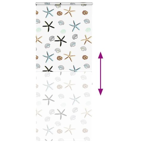 ROLETA PRYSZNICOWA Z KASETĄ 100X240CM SZEROKOŚĆ TKANINY 96CM