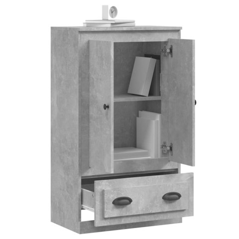 KREDENS SZAROŚĆ BETONU 60X35,5X103,5CM