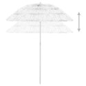 PARASOL PLAŻOWY W HAWAJSKIM STYLU BIAŁY 180CM
