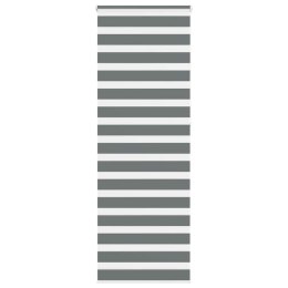 ROLETA ZEBRA CIEMNOSZARA SZEROKOŚĆ TKANINY 80,9CM POLIESTER