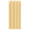 ZASŁONY Z ZASŁONAMI 2 PCS BEŻOWY 260X 140CM POLIESTER