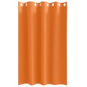VidaXL Zasłony 2 pcs Jasnopomarańczowy 175 x 140 cm Poliester