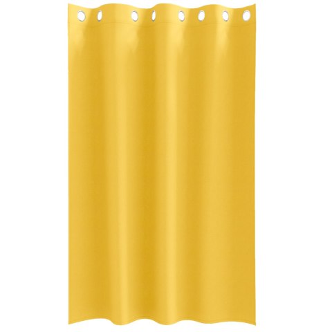 VidaXL Zasłony 2 pcs musztardowo żółty 175 x 140 cm Poliester