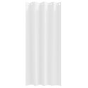 ZASŁONY Z ZASŁONAMI 2 PCS CZYSTA BIEL 245X 140CM POLIESTER