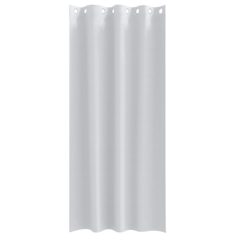 ZASŁONY Z ZASŁONAMI 2 PCS JASNOSZARY 260X 140CM POLIESTER